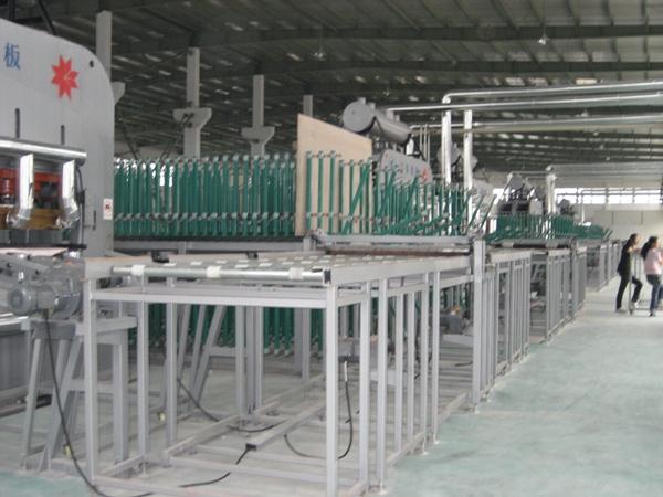 貼面熱壓機(jī)涼板線 貼面熱壓機(jī)涼板線